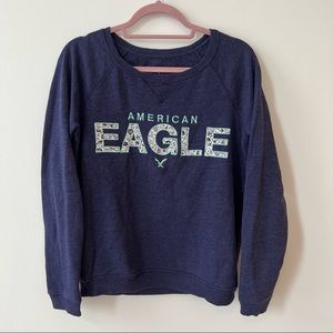 Navy AE crewneck
